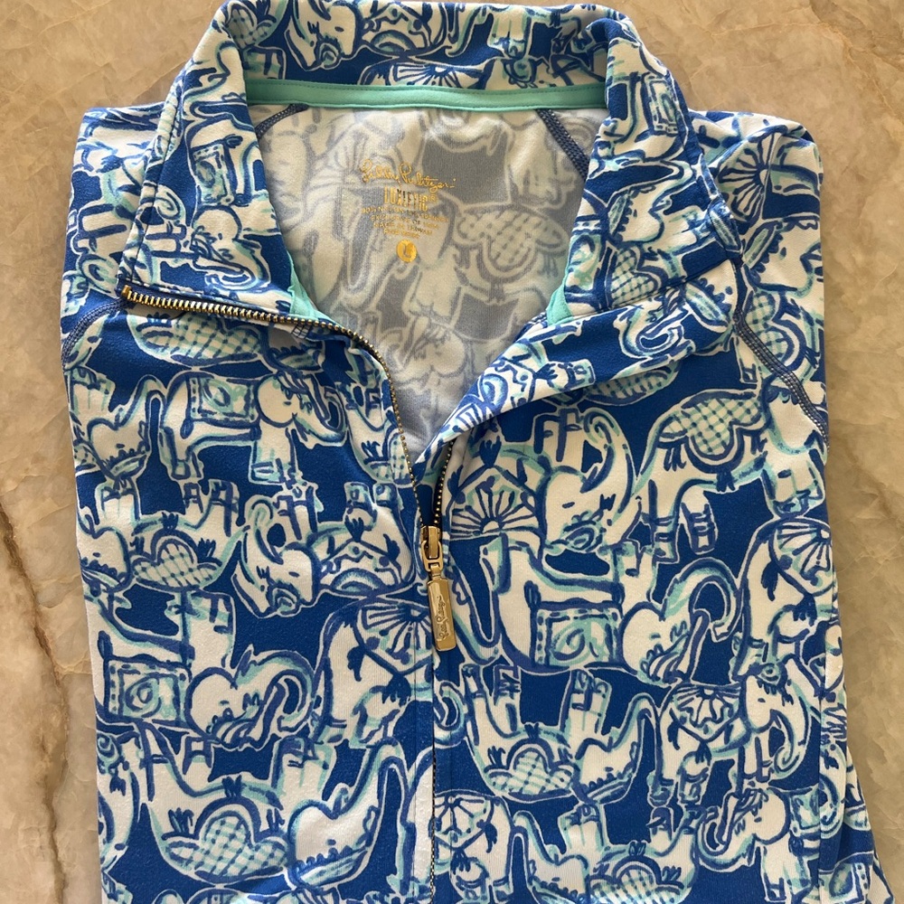 Lilly Pulitzer Luxletic zip up jacket